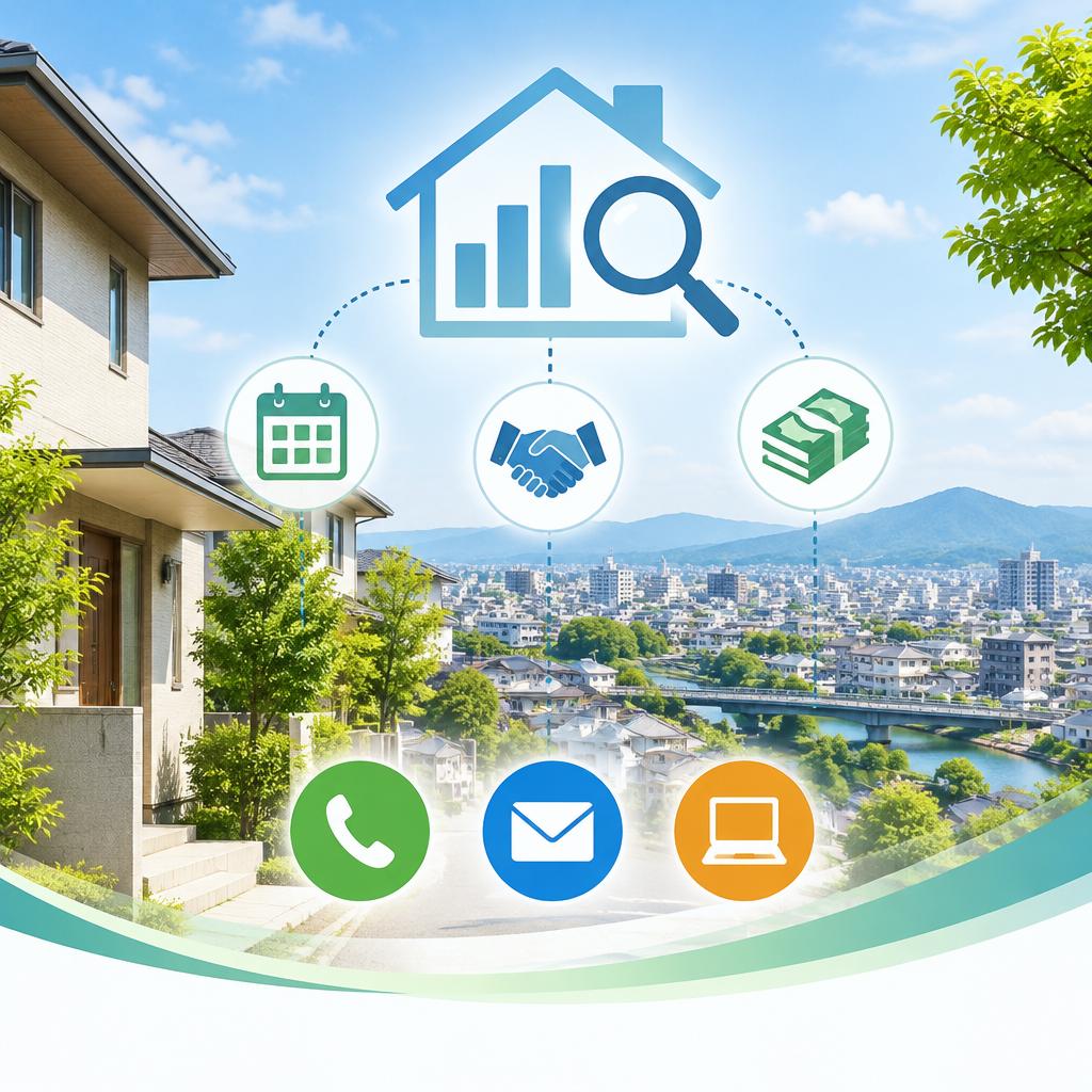 戸祭町の不動産売却、迷っている今こそ無料査定・相談へ